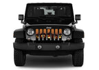 Angry Pumpkins Grille Insert