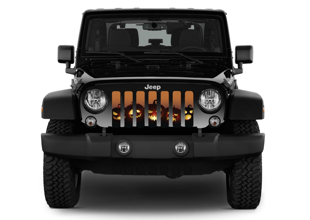 Angry Pumpkins Grille Insert