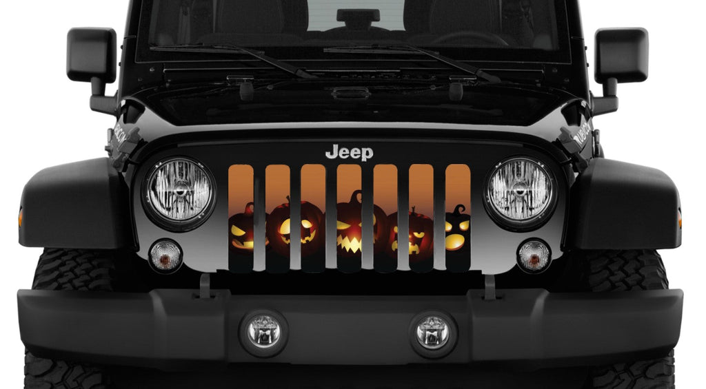 Angry Pumpkins Grille Insert