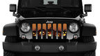 Angry Pumpkins Grille Insert