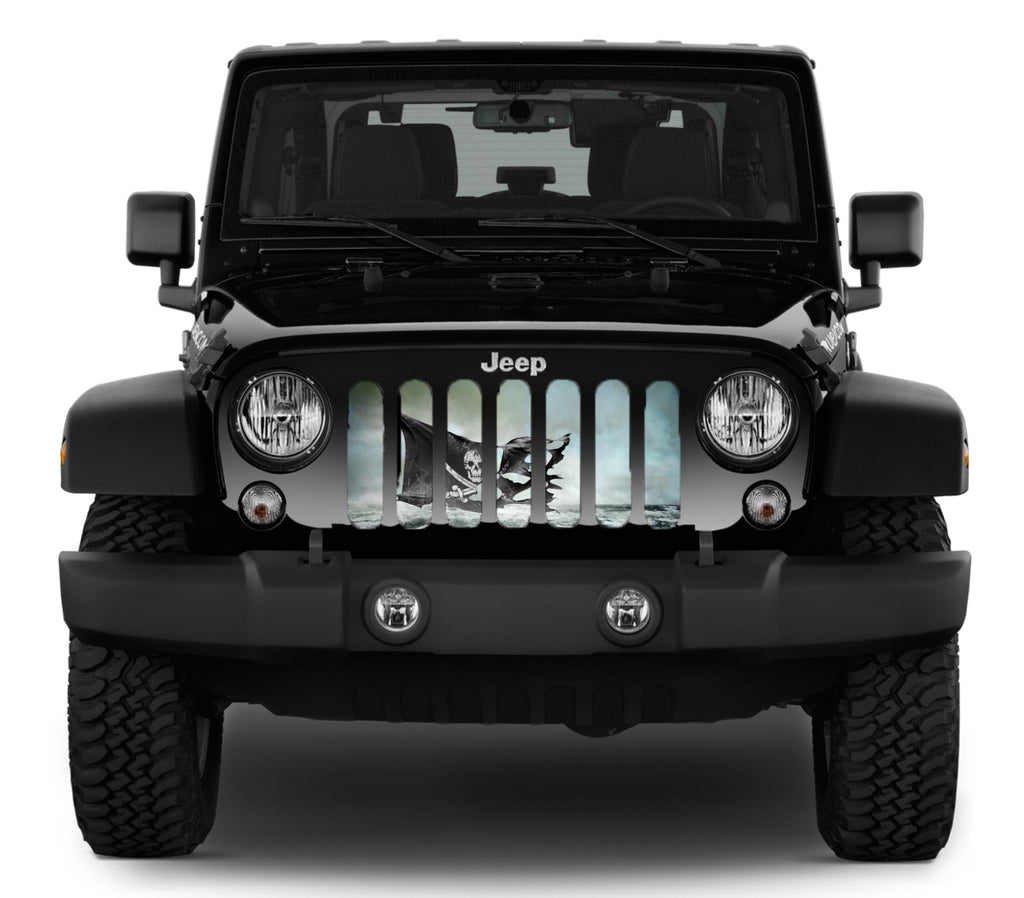 ARGH!!!! Pirate Flag Grille Insert