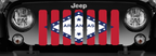 Arkansas State Flag Grille Insert