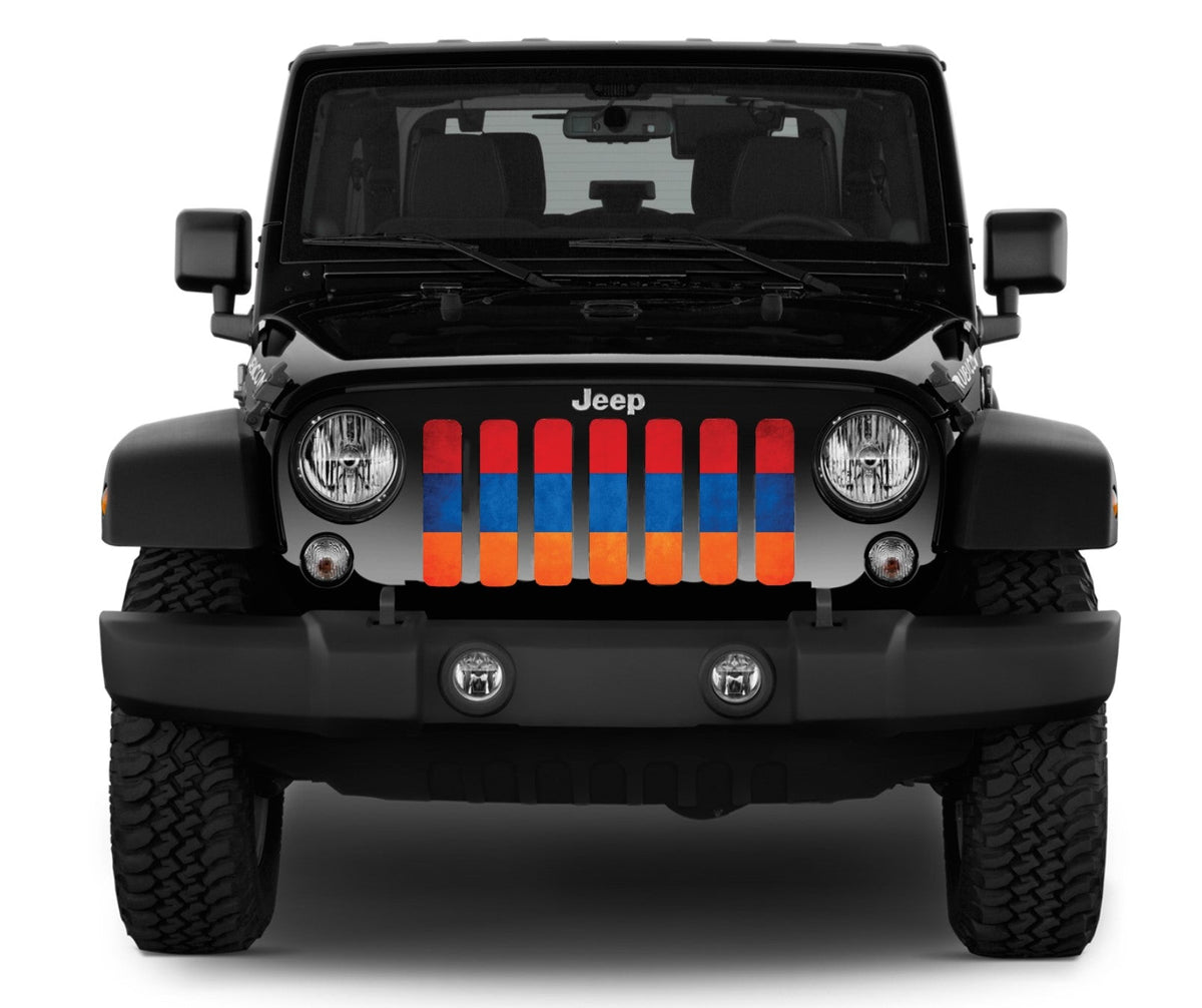 Armenian Flag - Artisitc Grille Insert