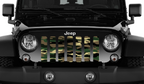 Army Woodland Camo Grille Insert