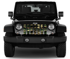 Army Woodland Camo Grille Insert