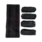 Medium Canvas Tool organizer bag with removeable pouches