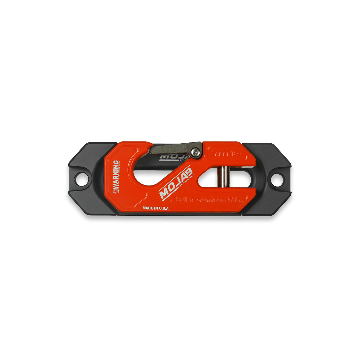 MOJAB UTV/SXS Aluminum Recessed Winch Shackle with Fairlead Kit