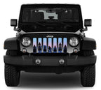 Platinum Bigfoot Purple Mountain Grille Insert