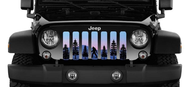 Platinum Bigfoot Purple Mountain Grille Insert