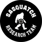 Bigfoot Research Team Black Spare Tire Cover
