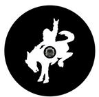 Bigfoot Riding A Bronco Spare Tire Cover
