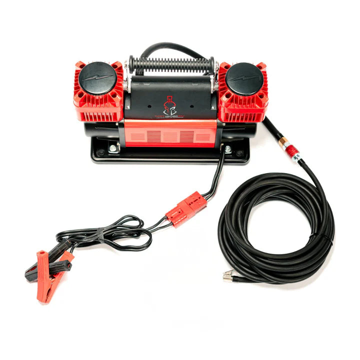 Thor's Lightning Bolt Portable 12v True Dual Air Compressor 10.6 CFM