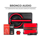 Bronco 6th Gen BRO-BASS Package 12” Subwoofer Enclosure Complete Package