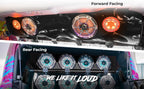 Ford Bronco 6th Gen  4-Door Overhead Bar System fits 4 x 8" speakers + 2 x 6.5" Speakers and 2 x 3.78" Tweeters
