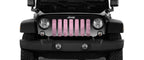 Baby Pink Fleck Print Grille Insert