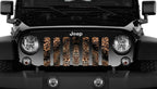 Baroque Animal Print Grille Insert