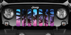Beach Palm Tree Grille Insert