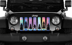 Platinum Bigfoot Rainbow Chrome Background Grille Insert