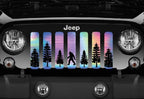 Platinum Bigfoot Rainbow Chrome Background Grille Insert