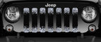 Black and Silver Fleck Print Grille Insert