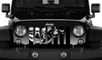 Black & White Octopus Grille Insert