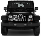Black & White Octopus Grille Insert