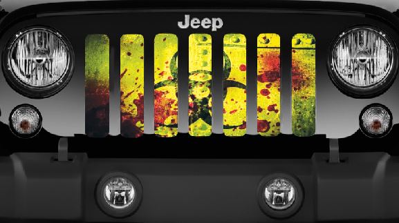 Bloody BioHazard Grille Insert