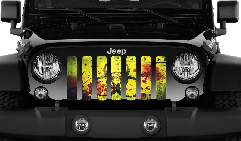 Bloody BioHazard Grille Insert