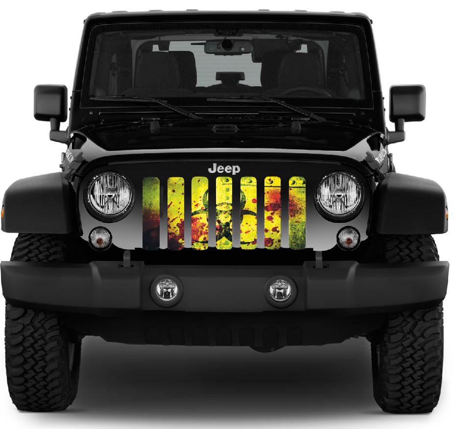 Bloody BioHazard Grille Insert