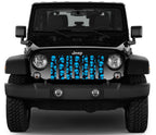 Blue Aliens Grille Insert