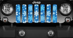 Blue Snowflakes Grille Insert