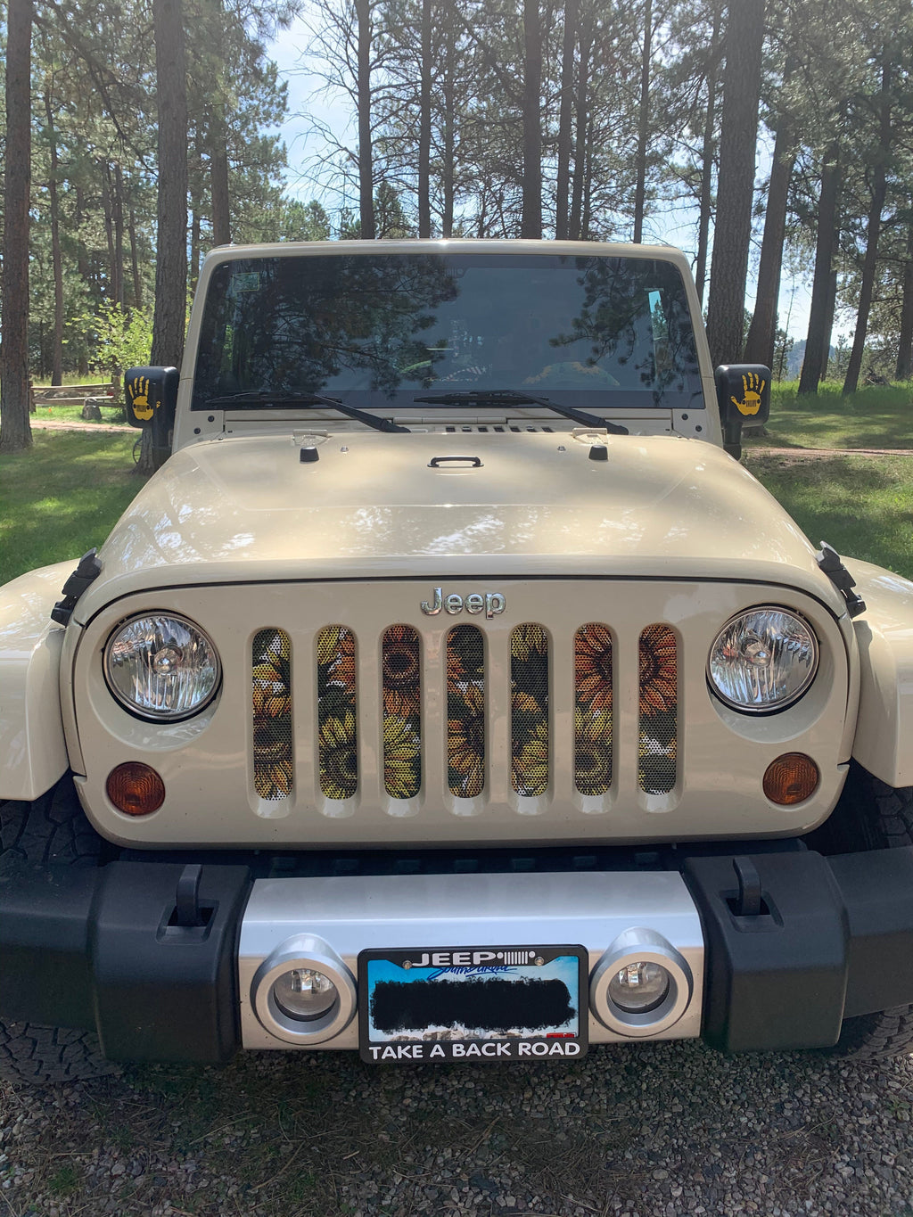 Bold Sunflower Grille Insert