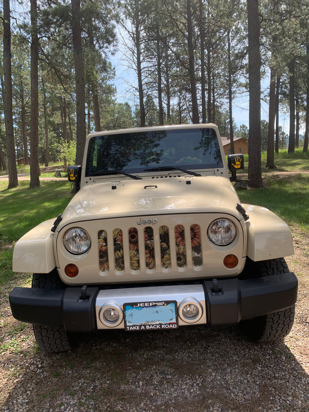 Bold Sunflower Grille Insert