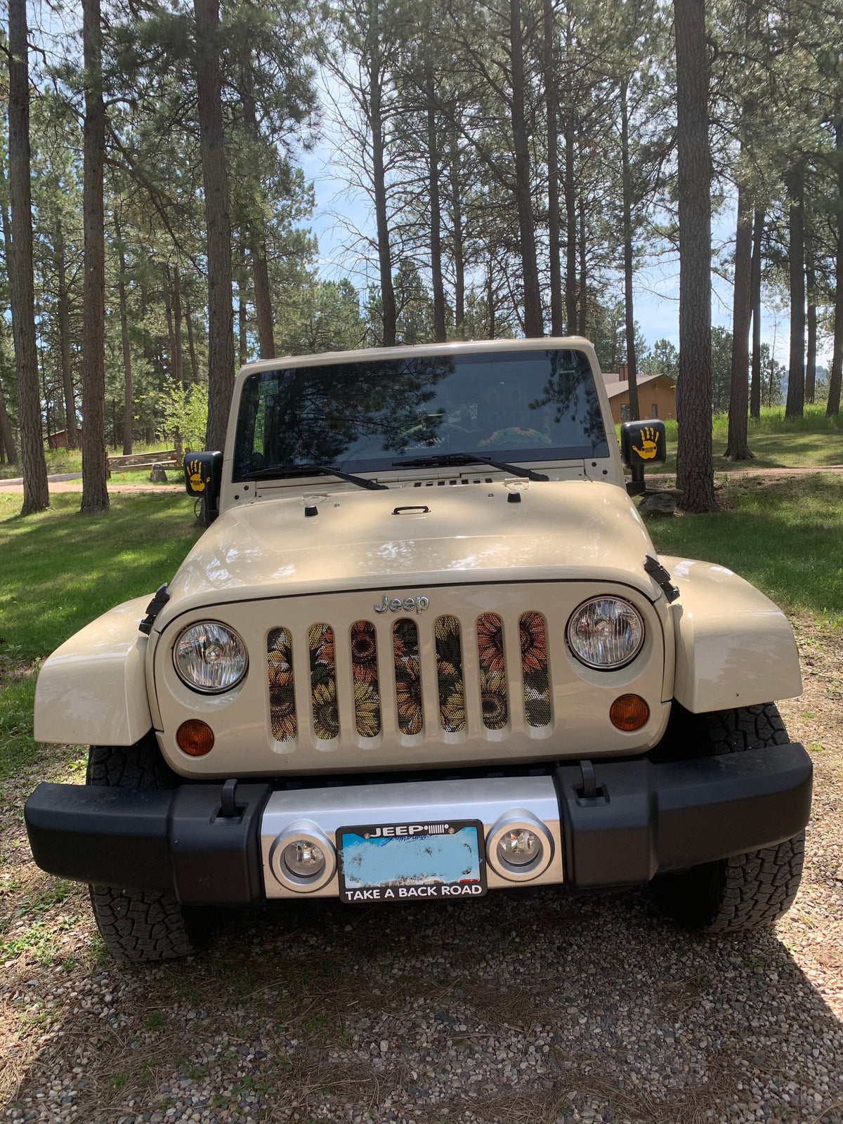 Bold Sunflower Grille Insert