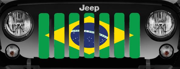 Brazilian Standard Flag Grille Insert