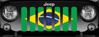 Brazilian Standard Flag Grille Insert