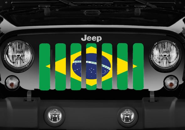 Brazilian Standard Flag Grille Insert