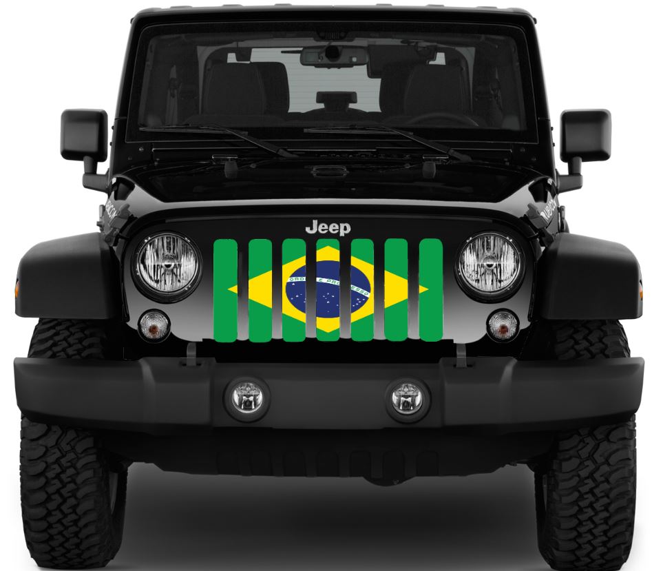 Brazilian Standard Flag Grille Insert