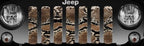Brown Snake Skin Grille Insert