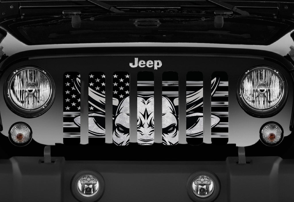Eight Seconds American Flag Grille Insert