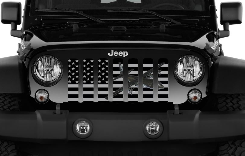 C130 Tactical American Flag Grille Insert