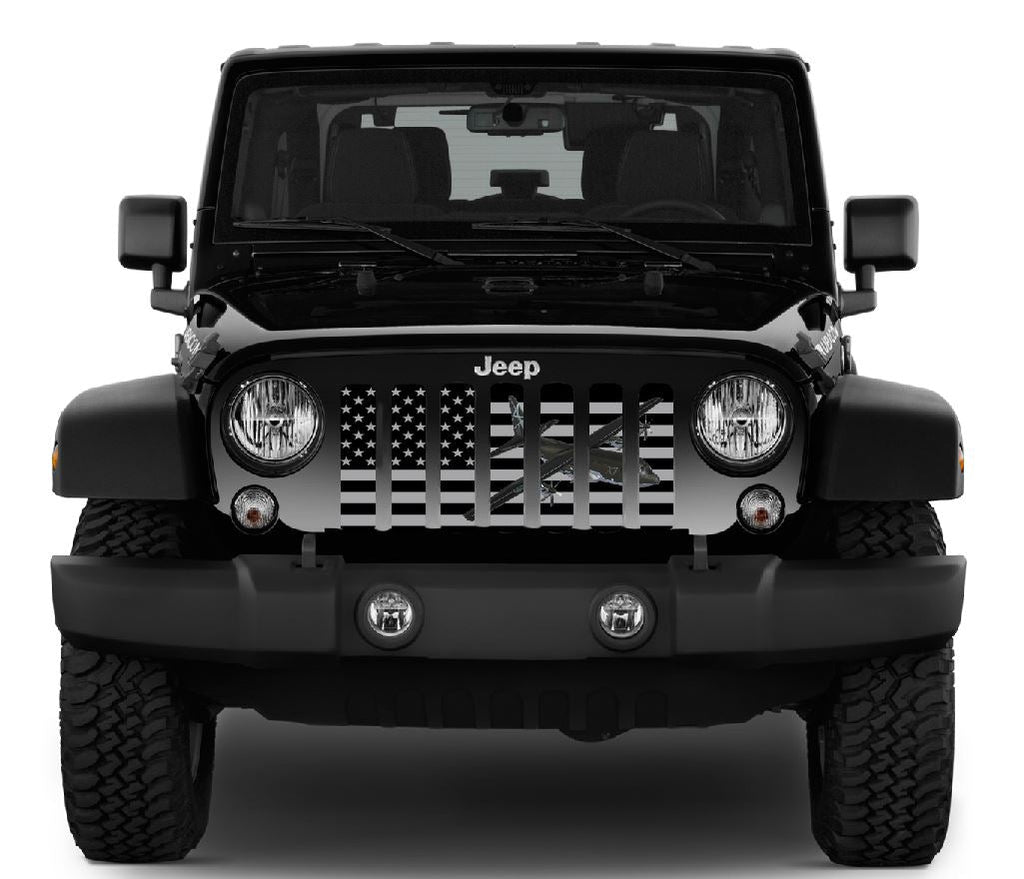 C130 Tactical American Flag Grille Insert