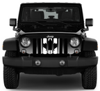 Canada, Eh? Black and White Canadian Grille Insert