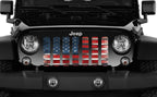 Captain America Flag Grille Insert