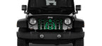 Celtic Knot Green Grille Insert