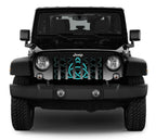 Celtic Knot Teal Grille Insert