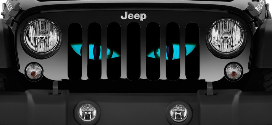 Chaos Bright Blue Eyes Grille Insert
