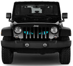 Chaos Bright Blue Eyes Grille Insert
