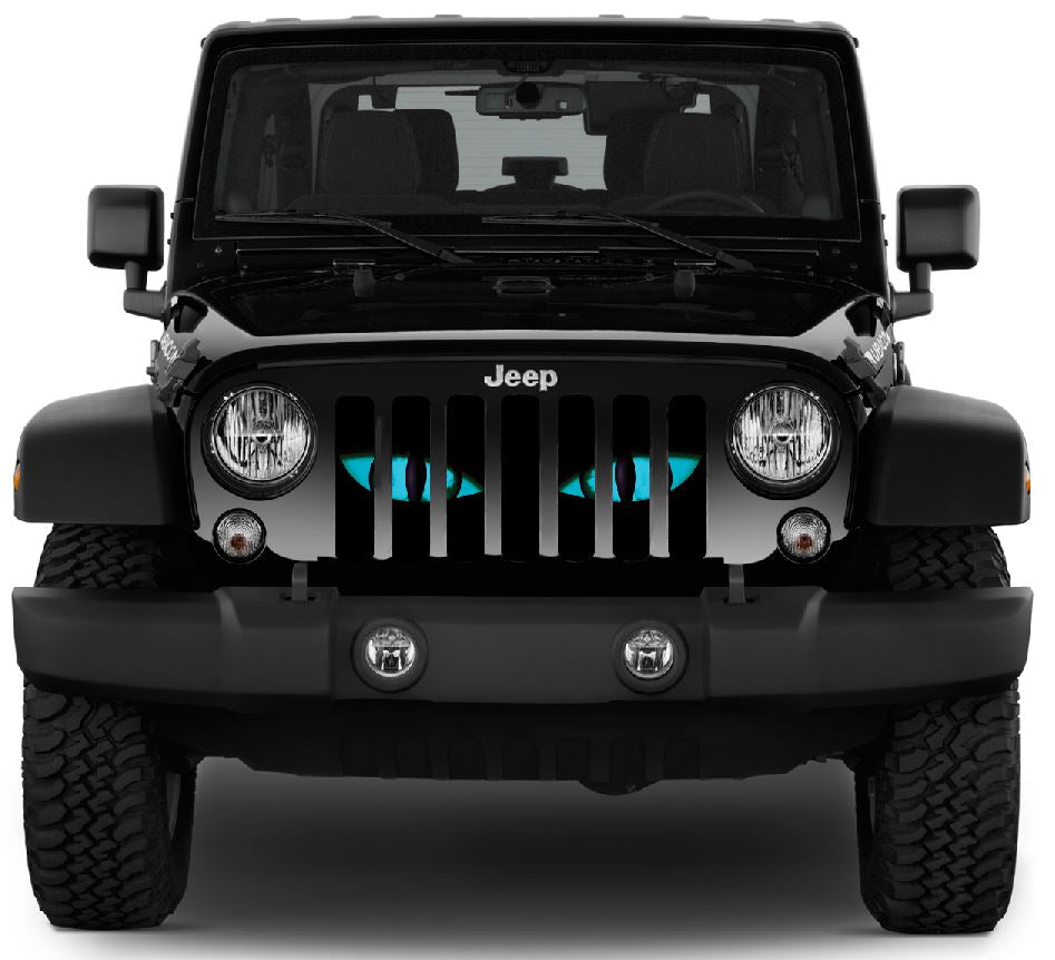 Chaos Bright Blue Eyes Grille Insert