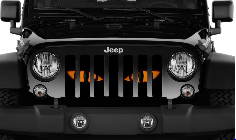 Chaos Orange Eyes Grille Insert